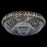 Люстра Водоворот Купол под бронзу Фиолетовый в Химках