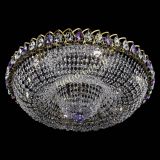 Люстра Водоворот Купол под бронзу Фиолетовый в Химках