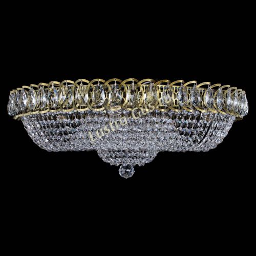 Люстра Водоворот Купол под бронзу в Химках Гусь Хрустальный