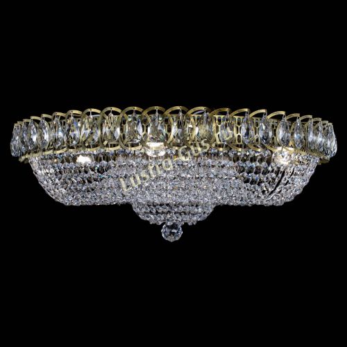 Люстра Водоворот Купол под бронзу в Химках Гусь Хрустальный