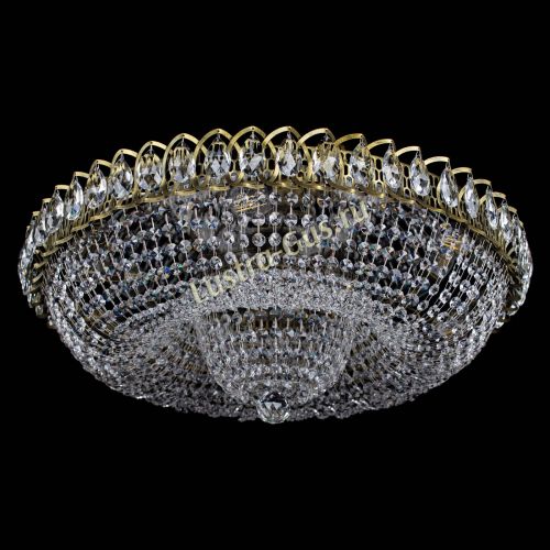 Люстра Водоворот Купол под бронзу в Химках Гусь Хрустальный