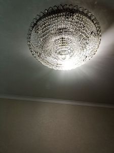 Люстра Водоворот Купол под бронзу в Химках отзыв и фото покупателя