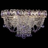 Люстра Водоворот Ольга шар фиолетовая в Химках