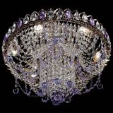 Люстра Водоворот Ольга шар фиолетовая в Химках