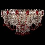 Люстра Водоворот Ольга шар красная в Химках Люстра Водоворот Ольга шар красная в Химках