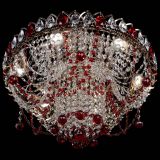 Люстра Водоворот Ольга шар красная в Химках Люстра Водоворот Ольга шар красная в Химках
