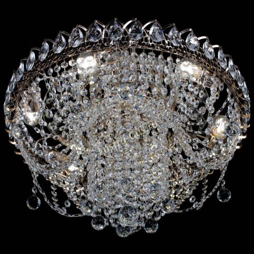 Люстра Водоворот Ольга шар в Химках Гусь Хрустальный