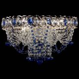 Люстра Водоворот Ольга шар синяя в Химках