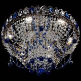 Люстра Водоворот Ольга шар синяя в Химках
