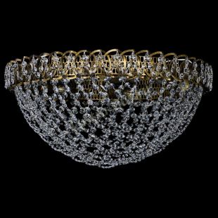  Люстра Водоворот Сетка Обтикон под бронзу