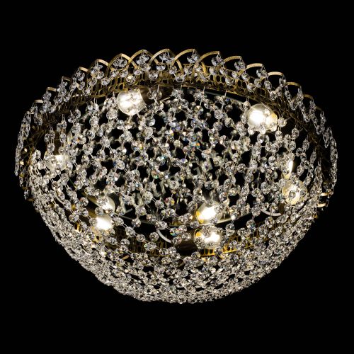 Люстра Водоворот Сетка Обтикон под бронзу в Химках Гусь Хрустальный