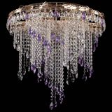 Люстра Вьюга фиолетовая в Химках