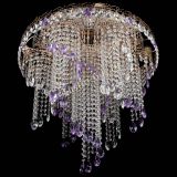Люстра Вьюга фиолетовая в Химках