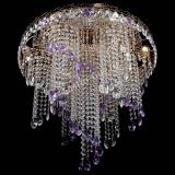 Люстра Вьюга фиолетовая в Химках