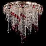 Люстра Вьюга красная в Химках