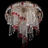Люстра Вьюга красная в Химках