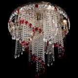 Люстра Вьюга красная в Химках