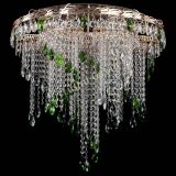 Люстра Вьюга зеленая в Химках
