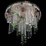 Люстра Вьюга зеленая в Химках