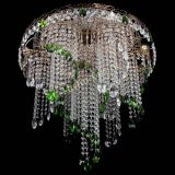 Люстра Вьюга зеленая в Химках