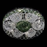 Люстра Вьюга №3 зеленая в Химках Люстра Вьюга №3 зеленая в Химках