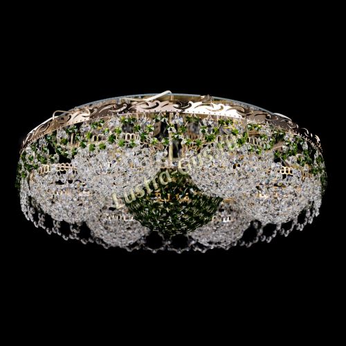 Люстра Вьюга №3 зеленая в Химках Люстра Вьюга №3 зеленая в Химках