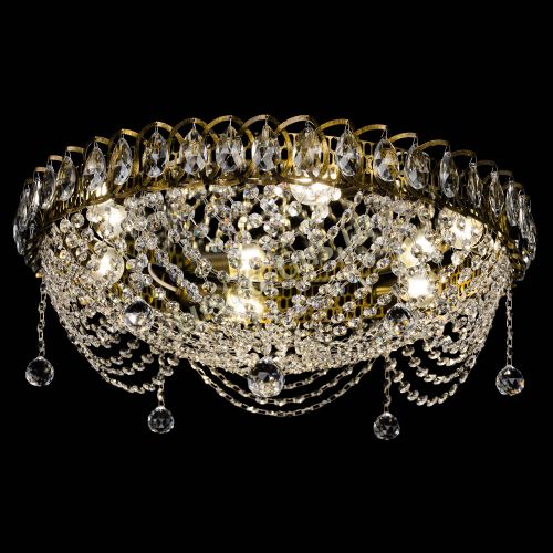 Люстра Жасмин №1 под бронзу в Химках Гусь Хрустальный