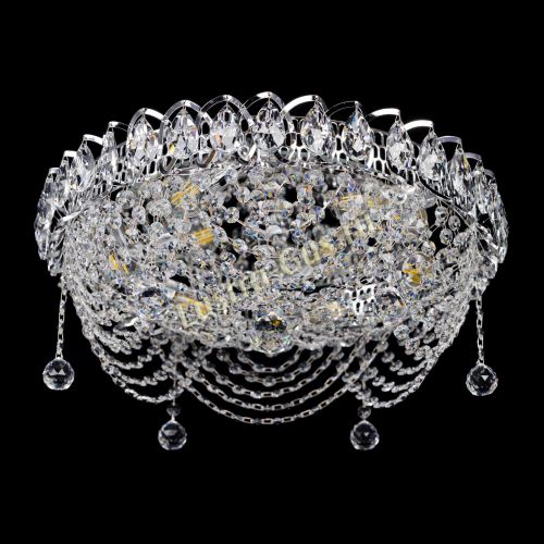 Люстра Жасмин №1 - 400 мм в Химках Гусь Хрустальный