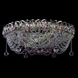 Люстра Жасмин №1 розовая, диаметр - 500 мм, Люстры Гусь Хрустальный Люстра Жасмин №1 розовая, диаметр - 500 мм, Люстры Гусь Хрустальный