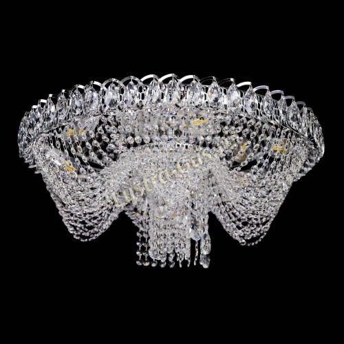 Люстра Жасмин Каскад 600 мм в Химках Гусь Хрустальный
