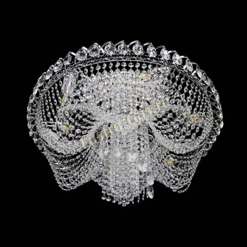 Люстра Жасмин Каскад 600 мм в Химках Гусь Хрустальный