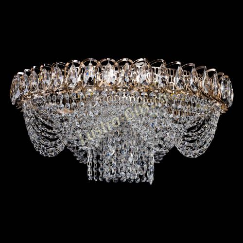 Люстра Жасмин Каскад в Химках Гусь Хрустальный