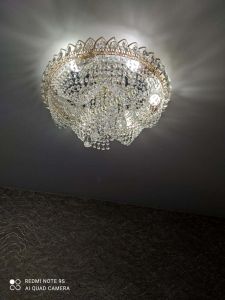 Люстра Жасмин Каскад в Химках отзыв и фото покупателя