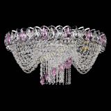 Люстра Жасмин Каскад розовый в Химках