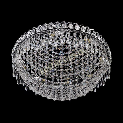 Люстра Жасмин Сетка 700 мм в Химках Гусь Хрустальный