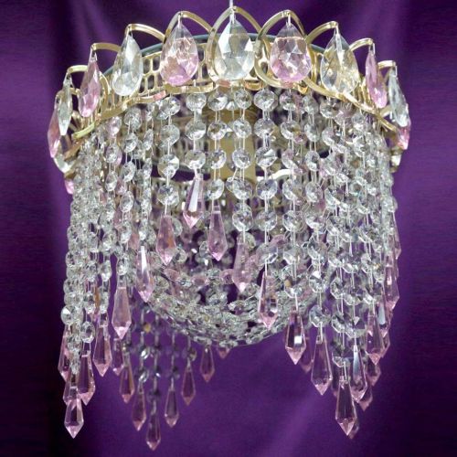 Люстра Катерина Айсберг цветная в Химках Гусь Хрустальный