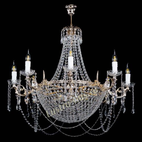 Люстра Елизавета №13 Купол в Химках Гусь Хрустальный