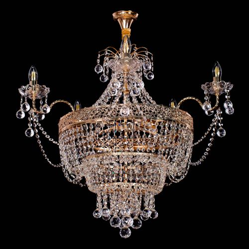Люстра Валенсия №9 рожковая в Химках Гусь Хрустальный