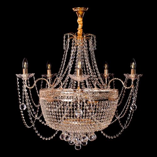 Люстра Валенсия №10 рожковая в Химках Гусь Хрустальный
