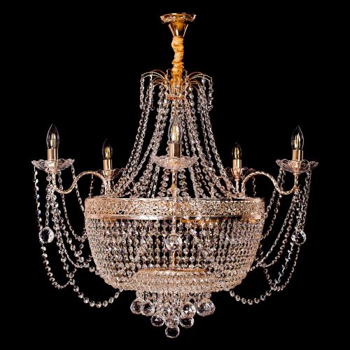 Люстра Валенсия №10 рожковая в Химках Гусь Хрустальный