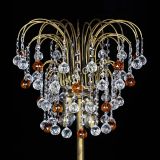 Торшер Агата шар под бронзу Чайный в Химках