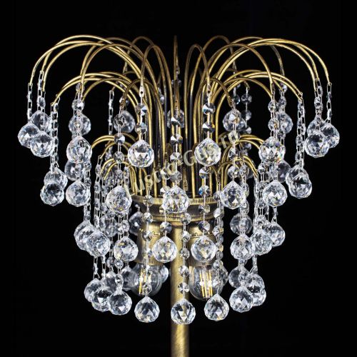 Торшер Агата шар под бронзу в Химках Гусь Хрустальный