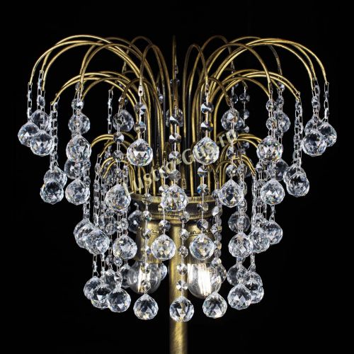 Торшер Агата шар под бронзу в Химках Гусь Хрустальный