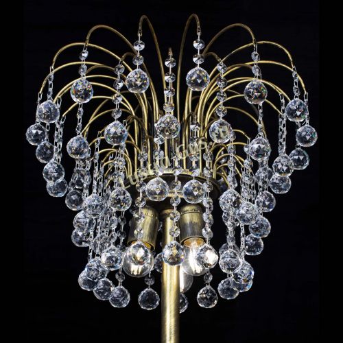 Торшер Агата шар под бронзу в Химках Гусь Хрустальный