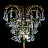 Торшер Агата шар под бронзу Зеленый в Химках