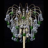 Торшер Агата шар под бронзу Зеленый в Химках