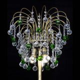 Торшер Агата шар под бронзу Зеленый в Химках