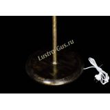 Торшер Агата шар под бронзу Чайный в Химках