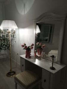 Бронзовый торшер Антик №3 баден в Химках отзыв и фото покупателя