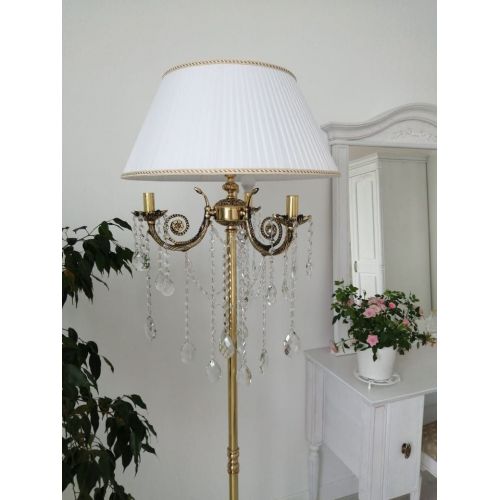 Бронзовый торшер Антик №3 баден в Химках Гусь Хрустальный